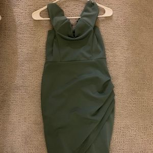 Pastel Green Midi Dress